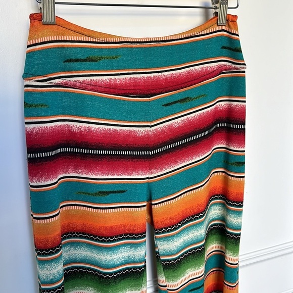 Double D Ranch Sausalito Serape Palazzo Pant xsmall Colorful multicolor Flare - Picture 2 of 8